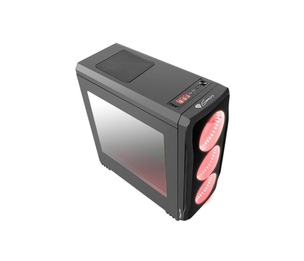 NATEC Genesis Titan 750 USB 3.0 z oknem czerwone podswietlenie NPC-1125 - 414018 - zdjęcie 4